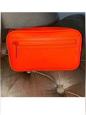 New Gucci GG rubber effect belt bag (unisex)  or cross body